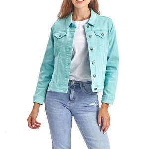 New Arrival Women Jeans Jacket Wholesale Street Wear Winter Use Denim Jacket for Women in Low Price - Product Image 4