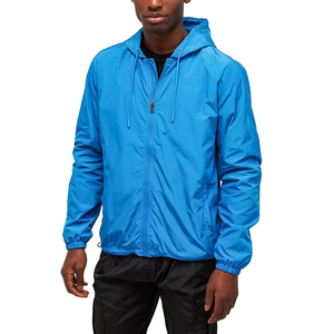 High Quality Customized <b>Men</b> Soft Shell Hiking <b>Jacket</b> Windproof Breathable Quick Dry Nylon with Zipper and Logo for Winter <b>Summer</b> - Product Image 1