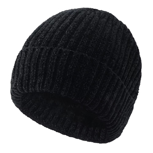 <b>Winter</b> Wear Adult Beanie <b>Cap's</b> Outdoor Wear New Arrival Wholesale Prices Custom Logo Soft SOLID Jacquard Breathable <b>Caps</b> - Product Image 1
