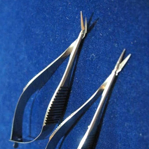 Lot de 2 ciseaux ophtalmiques McPherson Vannas de qualité OR pour micro-chirurgie, 3 pouces, en acier inoxydable, kit de précision chirurgical Elite - Product Image 4