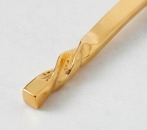 Golden <b>Cheese</b> <b>Knife</b> <b>Set</b> With Twisted Handles Durable Metal <b>Cheese</b> Tools Dishwasher Safe For Serving Use And Kitchen Use - Product Image 3