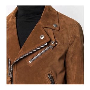 Cowboy Man Leather Jacket Long Fringes Leather Jacket Men Original Cow Suede Leather Jacket Zipper Closure Reimagined - Product Image 2