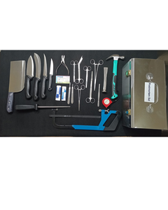 Juego de Instrumentos Quirúrgicos Veterinarios Post-mortales en Caja de Metal de Acero Inoxidable para Entrenamiento Clínico para Múltiples Especies Animales - Product Image 2
