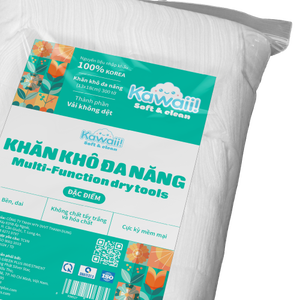 Soft Nonwoven Flushable Extra Soft Dry Wipes 300 Sheets Individually <b>Wrapped</b> Eco Friendly Multi-Purpose Cleaning Cloth <b>Kitchen</b> - Product Image 1