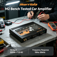 Amplificateur de voiture 2 canaux M2 160W RMS Classe AB Pontable pour système audio automobile - Offre Spéciale