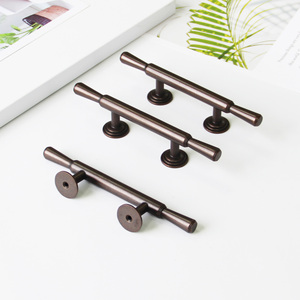 Modern Zinc Alloy Contemporary Cabinet Handle Pull Durable Eco-Friendly for Wardrobe Kitchen Drawer Living Room - Product Image 1