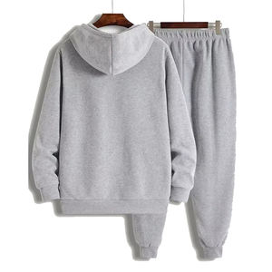 Conjunto Deportivo Informal de Invierno para Hombre, Sudadera con Capucha y Pantalones, Ropa de Entrenamiento Ligera de Secado Rápido para Fitness y Running - Product Image 2