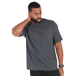 T-shirt en coton surdimensionné pour homme, tendance et respirant, idéal pour le streetwear, les activités de plein air et l'usage quotidien - Product Image 2