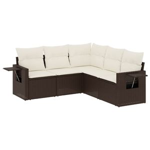 Conjunto de Sofás Marrones para Patio, Colección de Muebles de Jardín para Exteriores - Product Image 2
