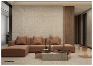 Carreaux de porcelaine brillants de haute qualité, taille 60x120cm (600x1200mm, 24x48 pouces), carreaux de sol premium pour la décoration intérieure - Product Image 2