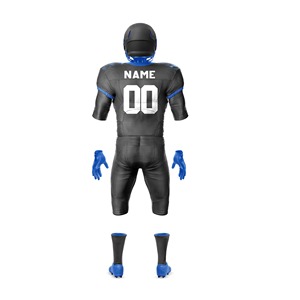 Maillot de football américain personnalisé en mesh avec logo pour homme – Taille adulte - Product Image 2
