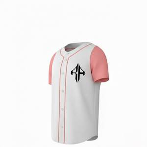 Camisetas de Béisbol 100% Poliéster, Impresión Técnica, Transpirables, de Secado Rápido, para Adultos, Cuello en V, Impresión Digital de Alta Calidad - Product Image 5