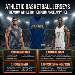 Camiseta de Baloncesto de Poliéster de Diseño Único y Alta Calidad, Ropa Deportiva Transpirable y Antibacteriana, Camiseta de Baloncesto Lisa para Adultos - Product Image 5