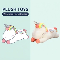 Jouets en peluche personnalisés en usine, licorne lestée, peluche douce et confortable, jouet en peluche lourd pour les enfants et les adultes