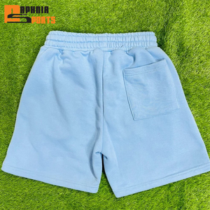 Pantalones Cortos Deportivos Grises para Hombre, al por Mayor, de Alta Calidad, con Cintura Elástica, Casuales, Transpirables, de Secado Rápido, 100% Algodón Felpa, para Gimnasio - Product Image 6