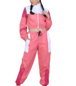 High Quality Hooded Winter Windproof Windbreaker Tracksuit Women 100% Nylon Material Lightweight Quickdry Customised Logo - Product Image 5