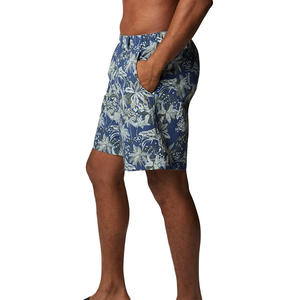 Hot Summer Beach Men's Shorts Leopard <b>Print</b> 100% Cotton Canvas Quick Dry <b>Large</b> Size Sports Casual Streetwear Swimming - Product Image 2