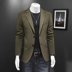 เสื้อเบลเซอร์สำหรับชุดสูทธุรกิจผู้ชาย เสื้อเบลเซอร์แฟชั่น - Product Image 5