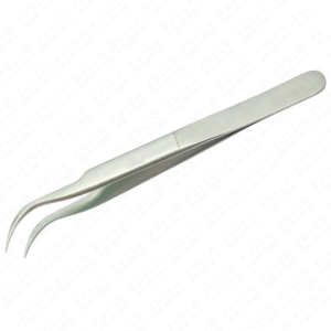 Pinzas de Acero Inoxidable Plateado de Primera Calidad para Extensión de Pestañas, Punta Puntiaguda de Precisión, Aplicador de Pestañas de Volumen, Herramienta Personalizada OEM - Product Image 6