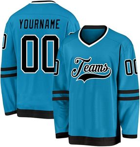 Custom High Quality 100% Polyester Eco-Friendly Quick Dry Adult <b>Ice</b> Hockey Jersey with Sublimated Printing - Product Image 4