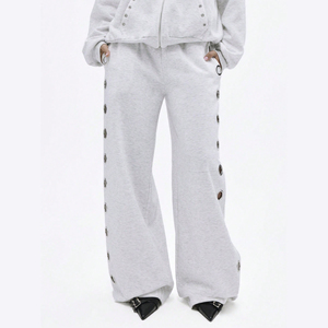 OEM Baggy Grey Sweatpants Women Casual Trouser Pajama Ladies Sportswear <b>Jogger</b> Sweat-Pants Women - Product Image 2