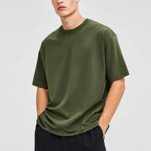 ชุดเสื้อยืดแขนตกและกางเกงขาสั้นผู้ชาย ผ้าฝ้ายโพลีเอสเตอร์ 100% กางเกงขาสั้นทรงกว้างสำหรับฤดูร้อน ชุดสองชิ้นสำหรับผู้ชาย - Product Image 3