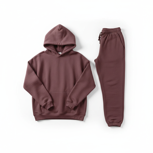 ชุดเสื้อฮู้ดและกางเกงจ็อกเกอร์ผู้ชาย ชุดลำลองสวมใส่สบาย ขายส่ง ผู้ผลิตเสื้อผ้าตามสั่ง - Product Image 4