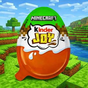 Huevos de Chocolate Kinderr Joy Minecraft de 20g, Alta Calidad, Precio de Fábrica, Paquete al por Mayor, Juguete Sorpresa, Dulces para Niños, Recuerdos para Fiestas - Product Image 4