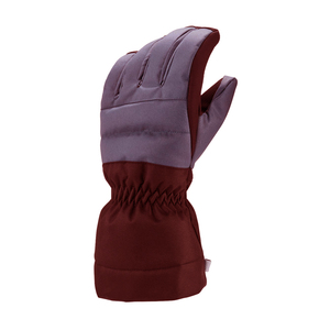 Gants de snowboard imperméables et coupe-vent en cuir KeemBro pour hommes et femmes, protection contre le froid hivernal, isolés, avec cordon de serrage, pour le ski - Product Image 2