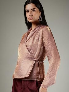 Women Western Wear Stylish Casual Top Trendy Modern Fashion Daily Wear Outfit - Product Image 2