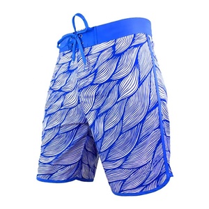 <b>Men's</b> Casual Solid-Pattern <b>Sleep</b>-Wear <b>Shorts</b> In Blue-Green With Drawstring-Designs and Pockets Sublimation Printings - Product Image 3