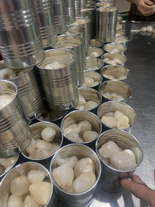 Lichi Vietnamita Enlatado en Almíbar, Lichis Enteros sin Hueso, Producto de Fruta Práctico para Decorar Bebidas de Té de Burbujas - Product Image 3