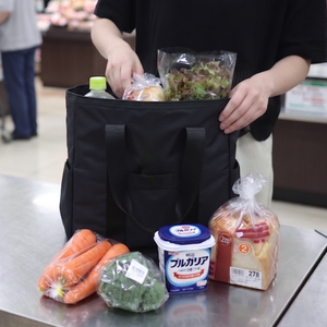 Fitote <b>20L</b> Insulated Cooler Tote <b>Bag</b> with TPU Thermal Lining and Zipper Closure - Product Image 4