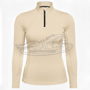 Haut de sport à séchage rapide pour femme, sous-vêtement d'équitation, haut d'entraînement d'été, vêtements d'équitation - Product Image 1