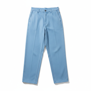 Jeans amples pour hommes de haute qualité avec logo personnalisé, nouvelle mode, respirants, en denim - Product Image 5