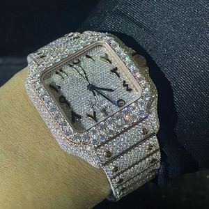 Reloj de Lujo Hecho a Mano, Edición Limitada, Joyería de Belleza Artística, Unisex, Clásico, Hip Hop, Automático, Mecánico, ETA, Acero Inoxidable - Product Image 6