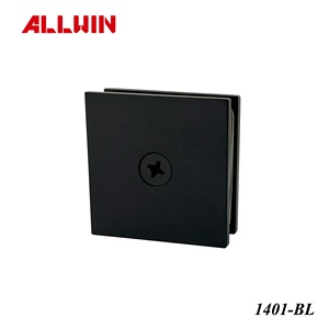 Abrazadera de latón macizo de 90 grados para panel de vidrio, clip de sujeción para puerta de ducha de vidrio, accesorios de ferretería - Product Image 2