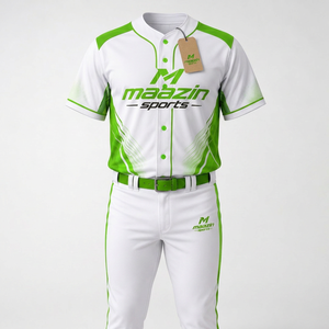 Uniforme de baseball durable en sublimation, conçu pour les entraînements, les tournois et les matchs compétitifs. Uniforme de baseball personnalisé. - Product Image 4