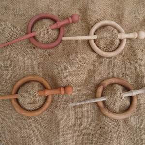 Épingles à cheveux en bois faites à la main en gros, accessoires pour cheveux en bambou et en bois - Product Image 2