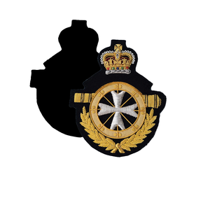 Insignias de tela de lona con logotipo personalizado bordado a mano con hilo de bullion, ecológicas y sin níquel, al por mayor - Product Image 3