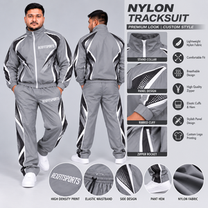 Conjunto Deportivo de 2 Piezas para Hombre, Chaqueta Cortavientos de Nailon y Pantalones Jogger, Ropa Deportiva Personalizada OEM, Venta al Por Mayor de Fábrica - Product Image 6