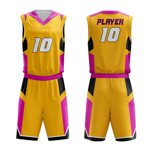 Wholesale Custom Basketball Uniform Sets Professional Full Sublimation Basketball Jersey Quick Dry Basketball Shorts - Product Image 1