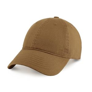 Gorra de Béisbol de Alta Calidad, Color Caramelo, de Algodón, 6 Paneles, Estilo Dad Hat, Perfil Bajo, Sin Estructura, Ajustable, Lisa, para Hombre y Mujer - Product Image 1