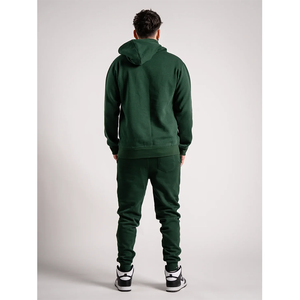 Conjunto Deportivo Urbano Unisex de Felpa de Algodón, Sudadera con Capucha y Pantalones Ajustados, Estilo Casual para Invierno, Ecológico y de Primera Calidad - Product Image 5