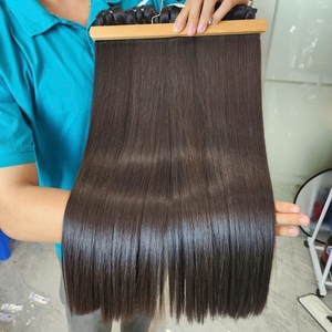 Cabello Virgen Vietnamita GUGU HAIR VIETNAM, Cabello Asiático Virgen Vietnamita, Doble Trama a Máquina, Liso, Disponible en Todos los Colores, Sin Enredos - Product Image 1