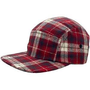 Casquette de camping 5 panneaux en coton, personnalisable avec logo, réglable, pour l'extérieur, vente en gros - Product Image 3