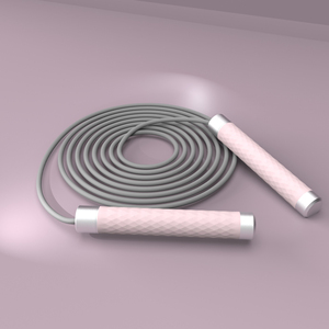 Corde à sauter rose réglable de haute qualité, neuve 2026, fabriquée avec des matériaux premium pour le cardio-training - Product Image 1