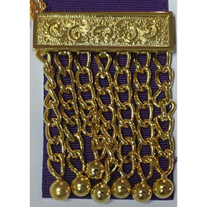 Tabliers de cérémonie maçonniques de haute qualité en gros, personnalisés avec logo brodé - Product Image 3