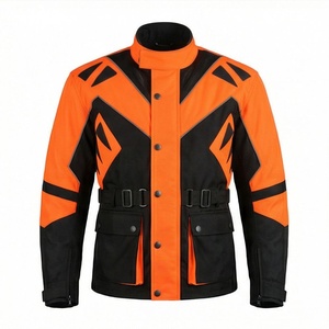 Chaqueta de Motociclista de Cuero Genuino para Hombre de la Mejor Calidad, Nueva Colección de Invierno, Chaquetas de Motocicleta con Protecciones Desmontables Personalizadas - Product Image 1