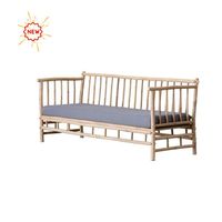 Ensemble de meubles en bambou écologique-Table et chaise de couleur naturelle pour la décoration de la maison et du jardin-Utilisation événementielle